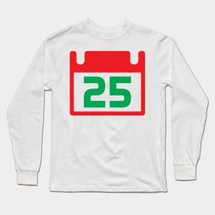 December 25 Long Sleeve T-Shirt